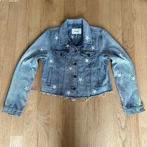 PISTOLA BRANDO STAR EMBROIDERY DENIM JACKET - M